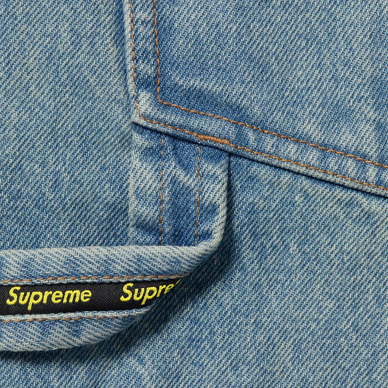 Double Knee Denim Painter Pant view 8
